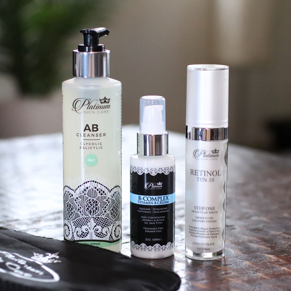 Platinum Skincare for acne prone skin