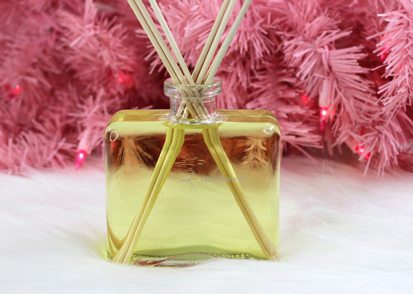 Red Flower Orange Blossom Cruelty Free Room Diffuser