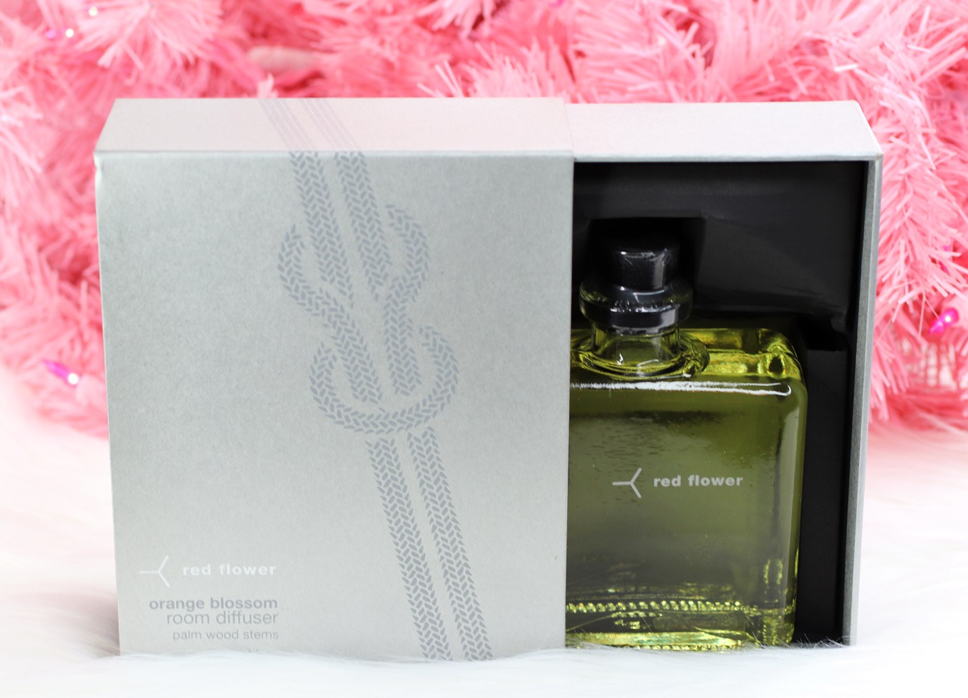 Red Flower Orange Blossom Cruelty Free Room Diffuser