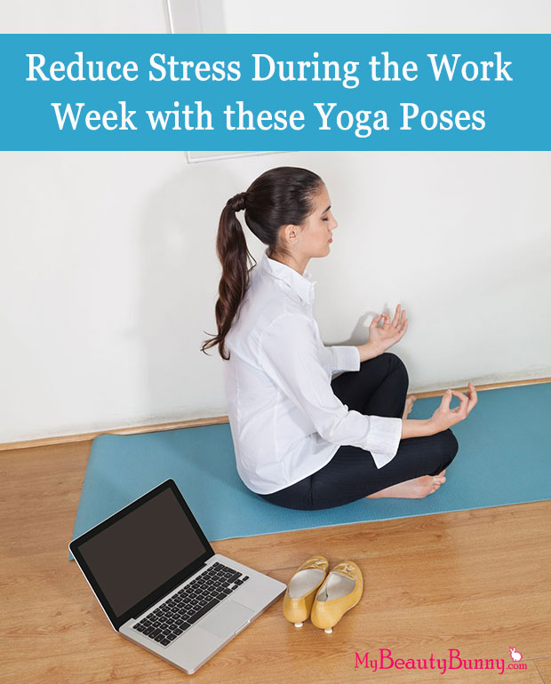 reduce stress with yoga poses