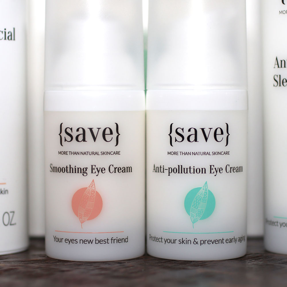 {save} skincare cruelty free eye cream