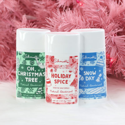 Schmidts Vegan Bar Soap and Holiday Deodorants