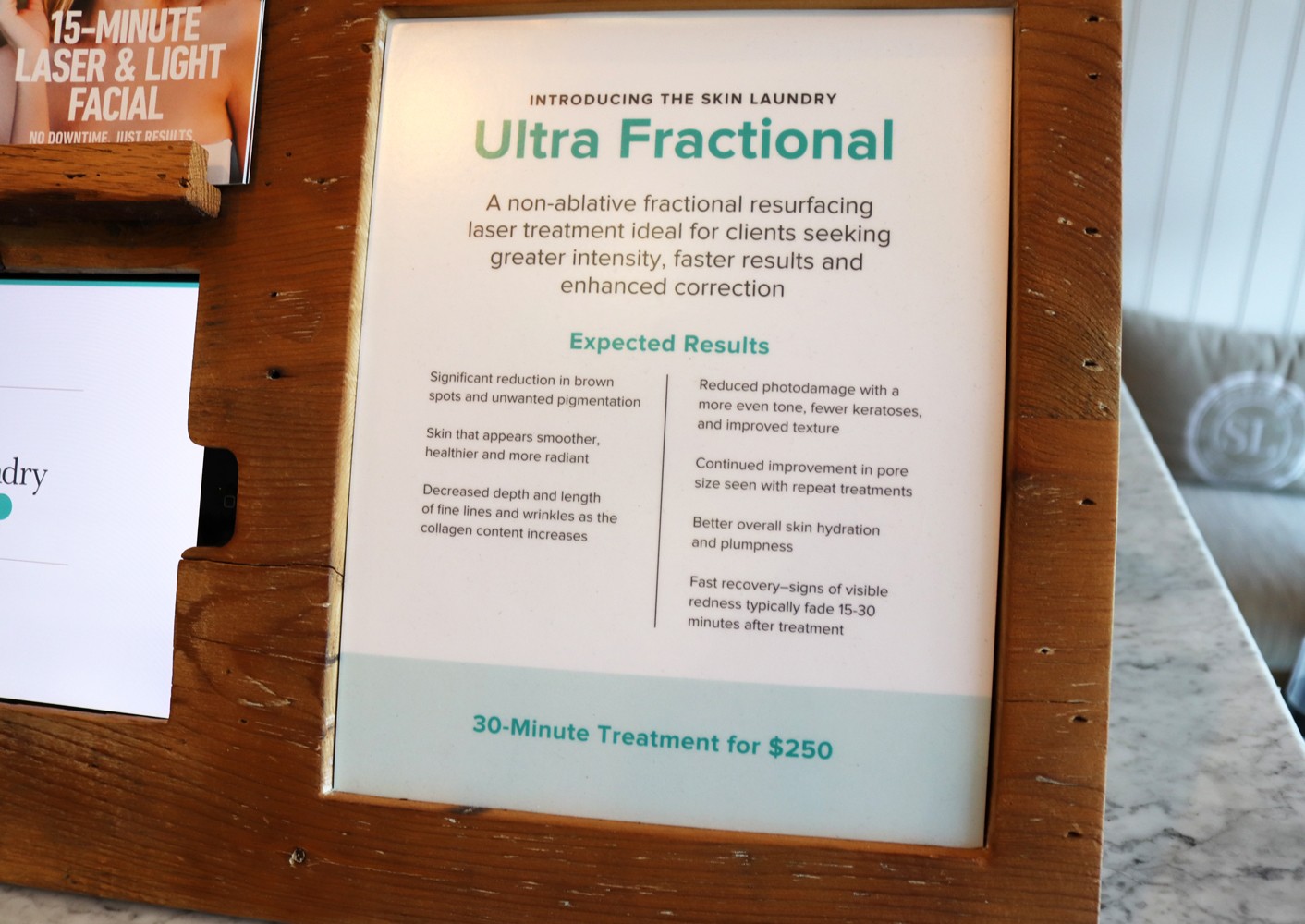 Skin Laundry Ultra Fractional Laser Treatment Review - Before and After