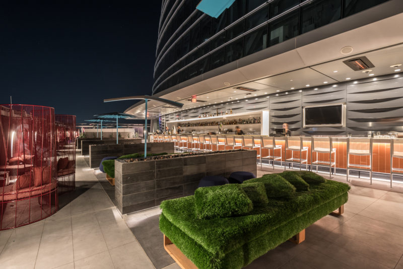 Best rooftop bars in Los Angeles Spire 73 DTLA - Best rooftop bars in Los Angeles by travel blogger My Beauty Bunny