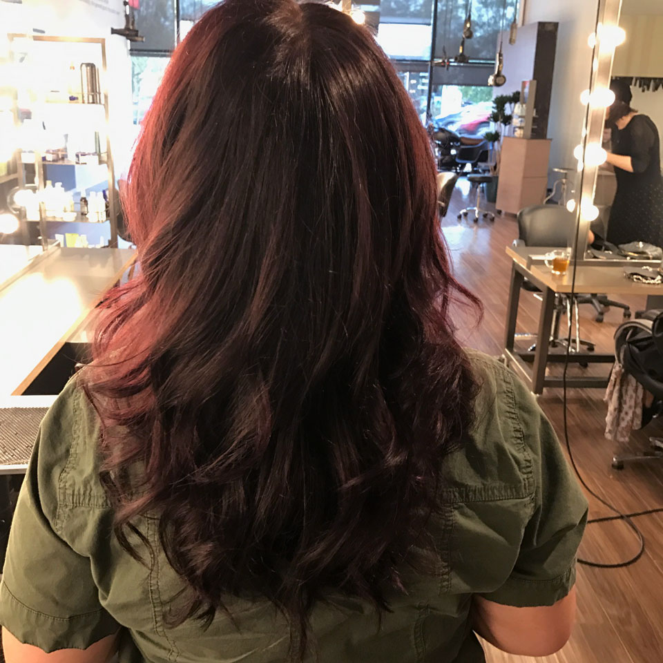 Crueltly Free Aveda Purple Hair