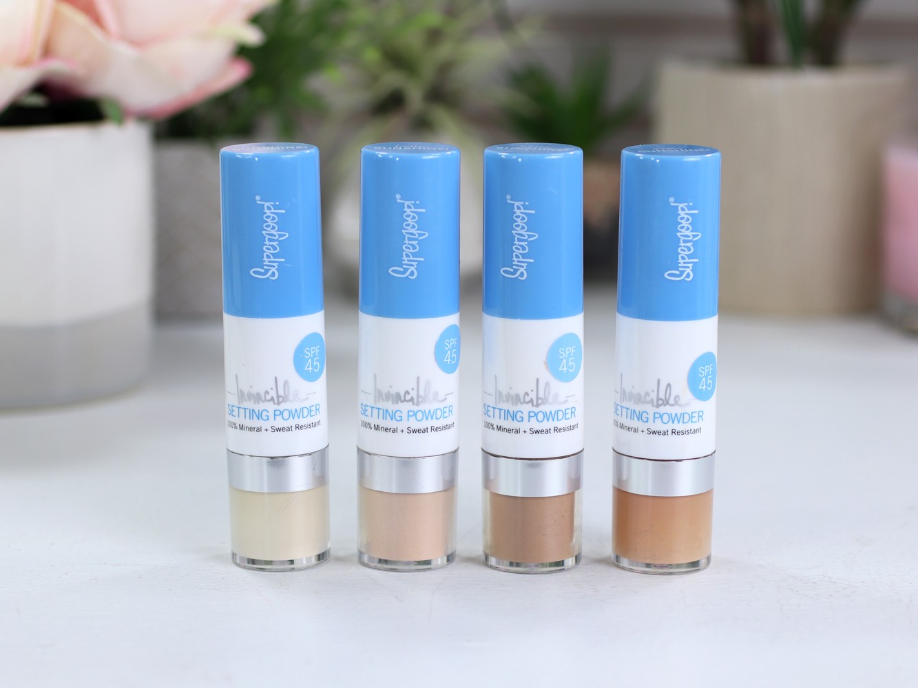 Supergoop Invincible Setting Powder SPF 45 Review - Best Cruelty Free Sunscreen for Your Face by popular Los Angeles cruelty free beauty blogger My Beauty Bunny