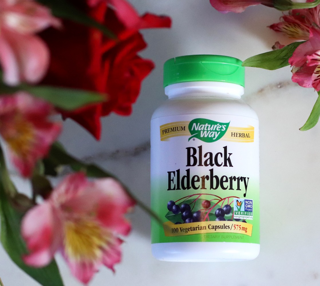 Best supplements for your immune system - Natures Way from iHerb - Black Elderberry