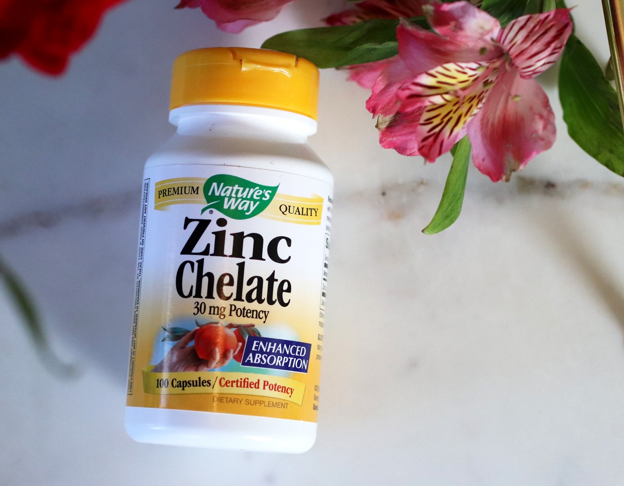 Best supplements for your immune system - Nature's Way from iHerb - Zinc Chelate