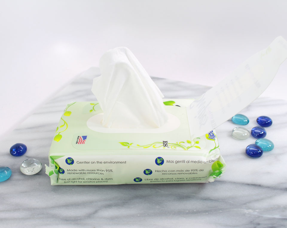 Cruelty Free Flushable Wipes
