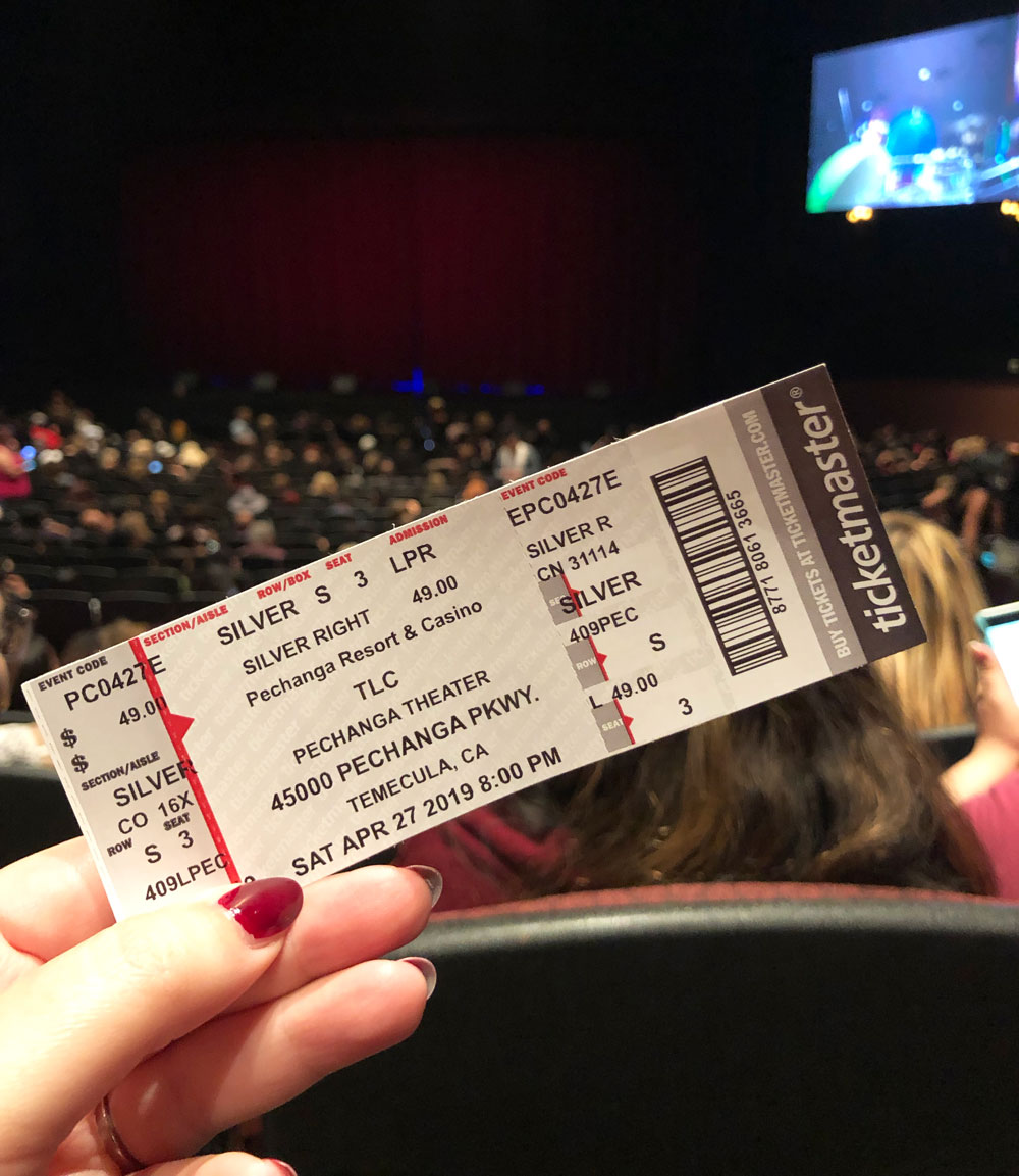 TLC concert at Pechanga Casino