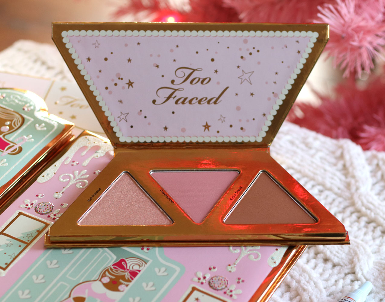 Too Faced Christmas Cookie House Party face palette 