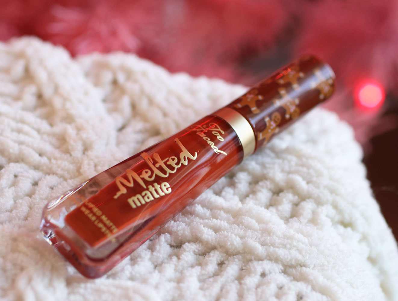 Too Faced Gingerbread Man Melted Matte Lipstick
