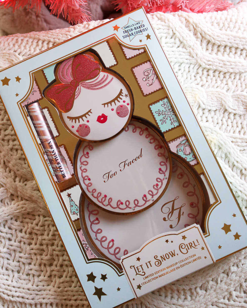 Too Faced Let It Snow, Girl! holiday 2019 gift set review