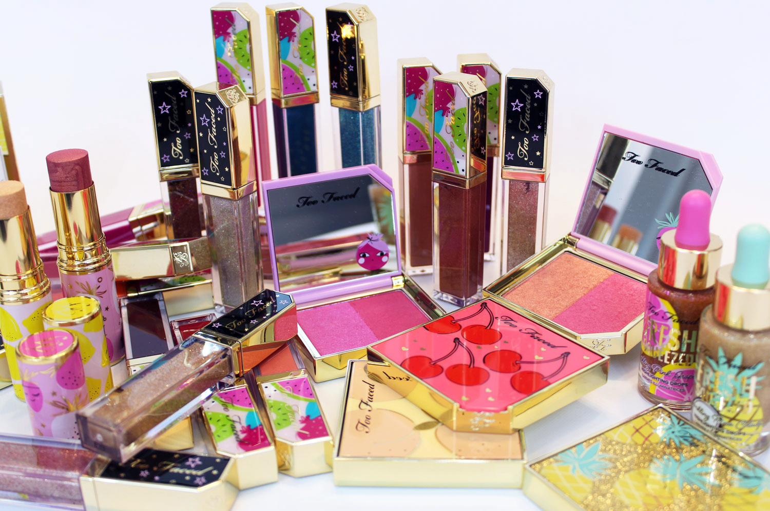 Too Faced Tutti Frutti collection review and swatches by cruelty free blog My Beauty Bunny