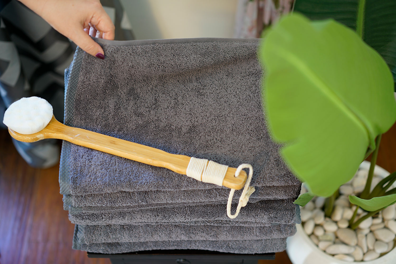 Why I switched to grey towels