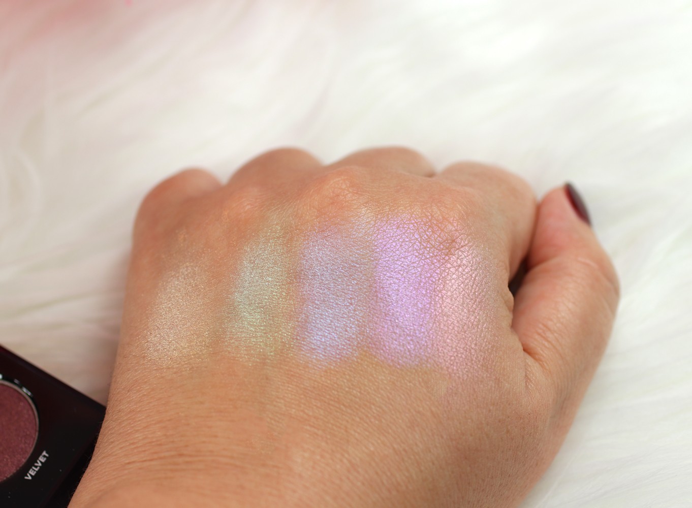 Urban Decay Distortion Holographic Swatches