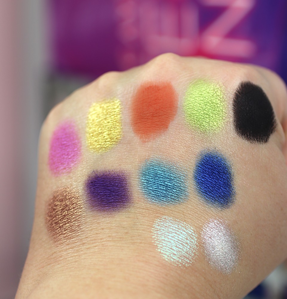 Urban Decay x Kristen Leanne Kaleidoscope Dream Palette Review and Swatches by popular Los Angeles beauty blogger My Beauty Bunny