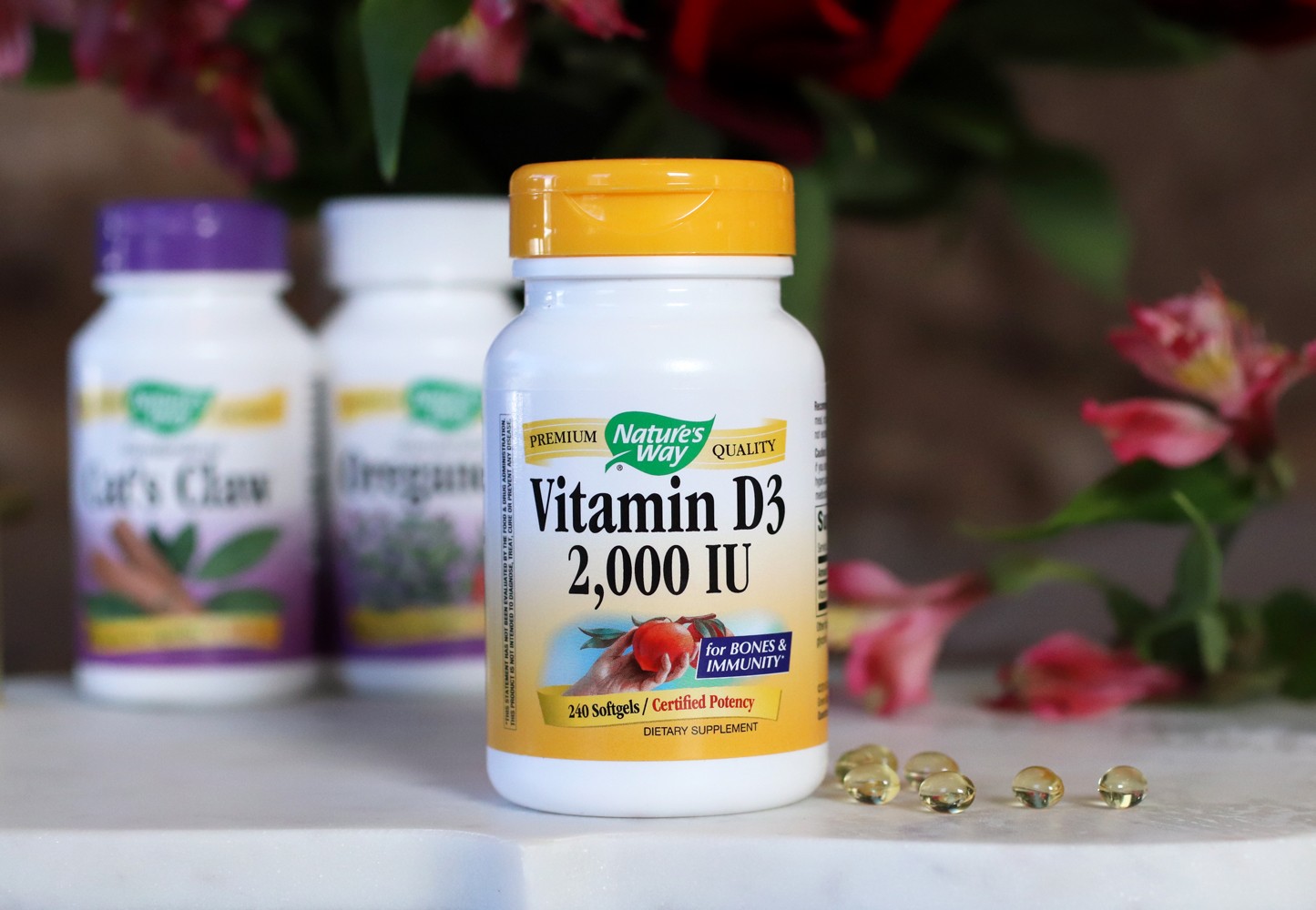 Best supplements for your immune system - Natures Way from iHerb - Vitamin D