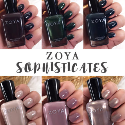 Zoya Sophisticates Collection Review and Swatches