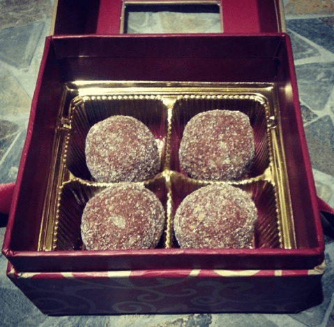 vegan rum balls
